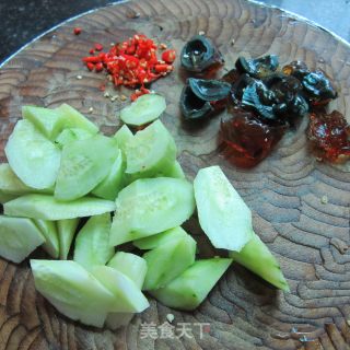 Preserved Egg with Cucumber recipe