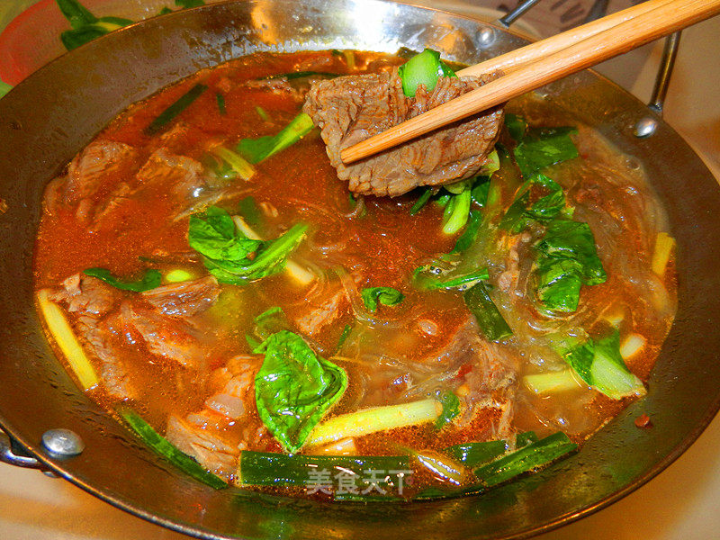 Red Soup Beef Pot recipe