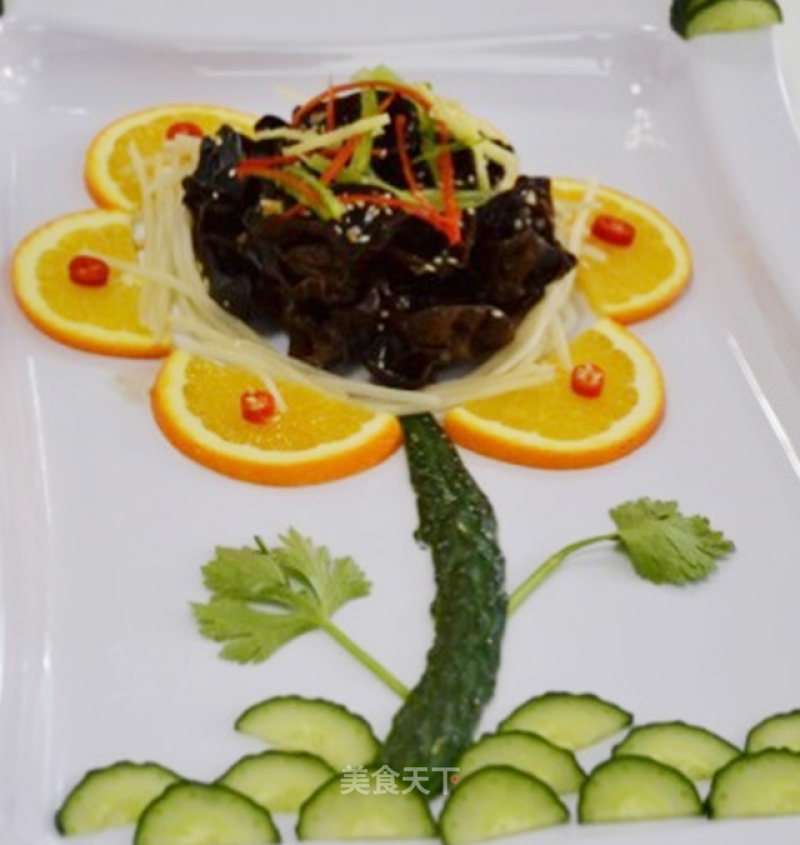 Electric Pot Home Cooking-cold Black Fungus recipe