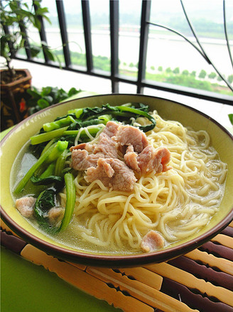 Lean Meat Noodles recipe