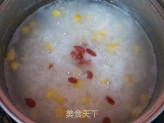 Corn Egg Porridge recipe