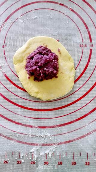 Cornmeal Purple Potato Cake recipe