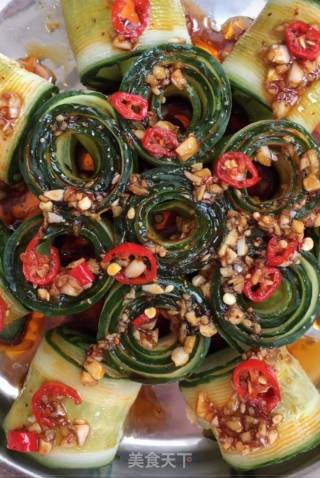 Hot and Sour Cucumber Roll recipe
