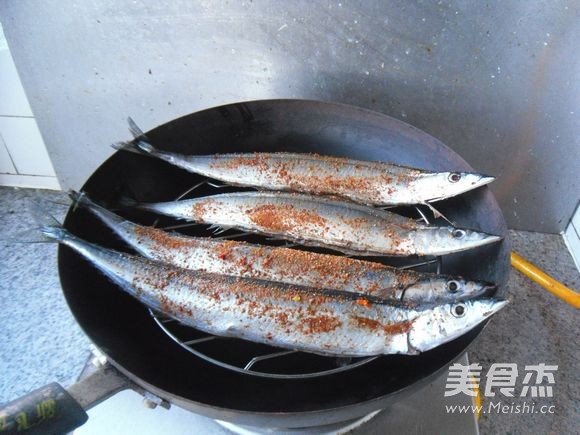 Bbq Saury recipe