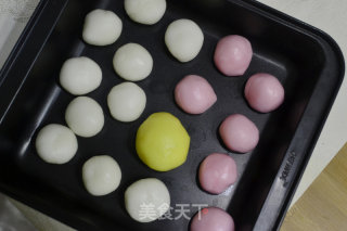 #新良第一节婚纱大赛# Quicksand Custard Snowy Mooncakes recipe