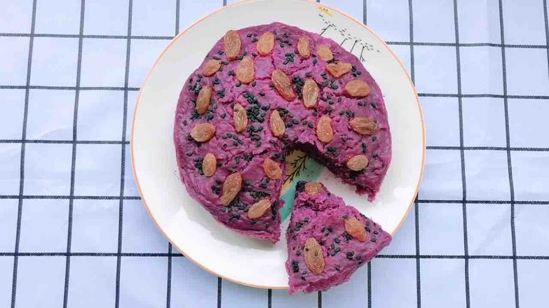 Purple Sweet Potato Cake recipe