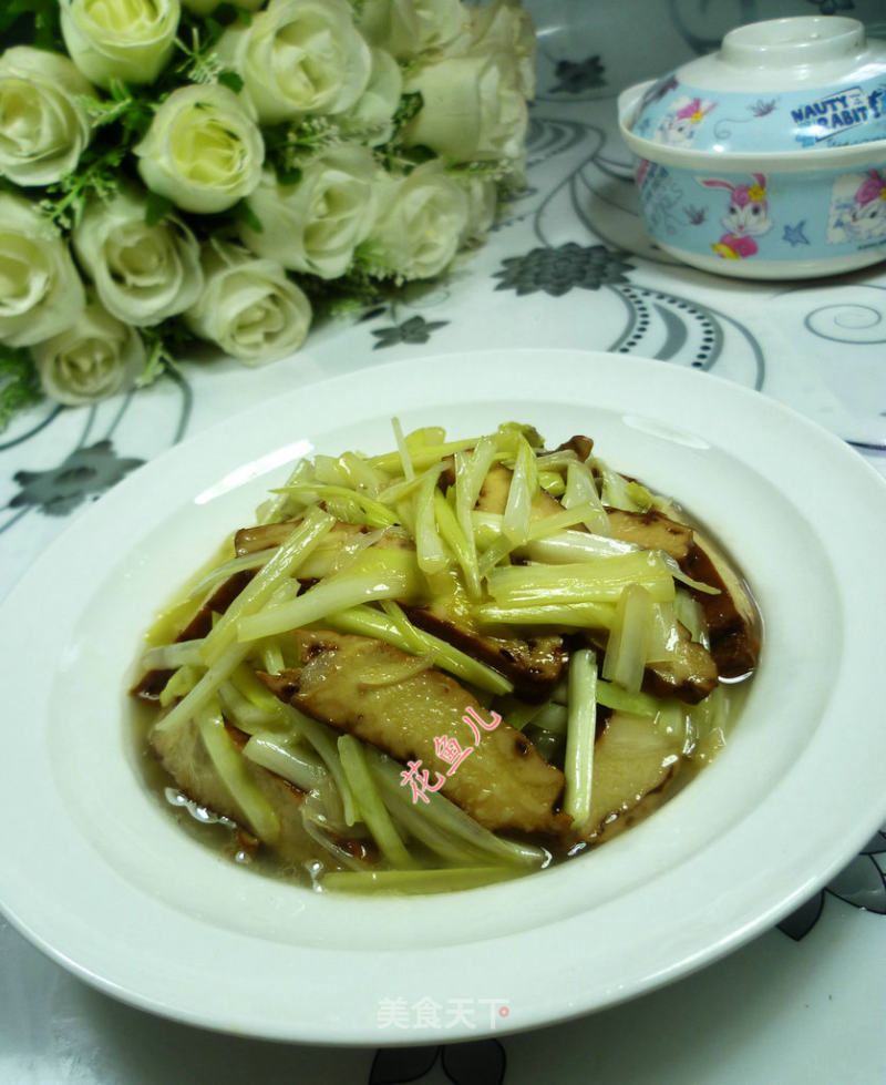 Leek Sprouts Fried Fragrant recipe