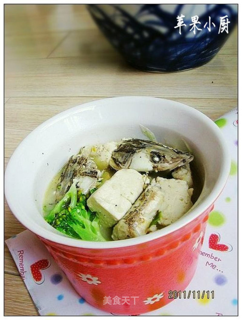 Stewed Spanish Mackerel with Tofu recipe