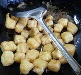 Stir-fried Tofu with Garlic recipe