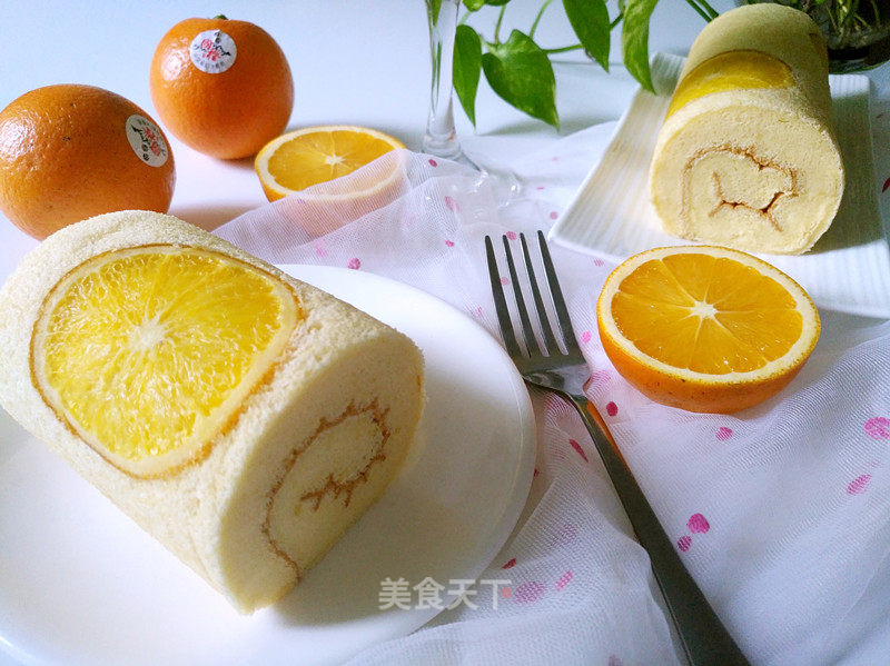 National Orange Cake Roll recipe