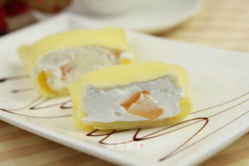 [tomato Recipe] Mango Pancake-the Interweaving of Mango and Cream, Infinite Enjoyment on The Tip of The Tongue recipe