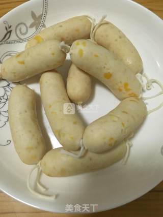 Baby Food Supplement~chicken Corn Sausage recipe