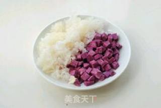 Purple Sweet Potato and Tremella recipe