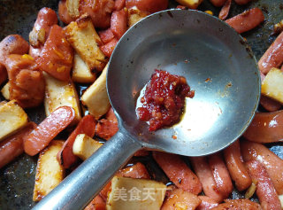 Simple, Convenient and Delicious Stir-fry Hot Pot Ingredients (fish Tofu, Sausage, Etc.) recipe