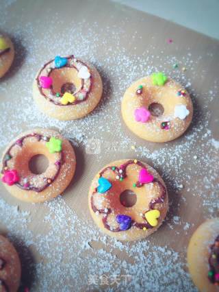 Mini Donut Cake recipe