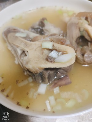 Stewed Lamb Leg Soup recipe