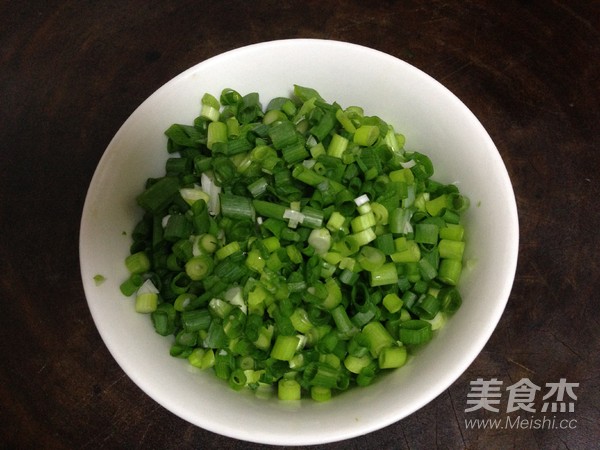 Dumpling Crusted Scallion Pancake recipe