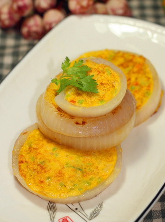 Onion Ring Omelette recipe