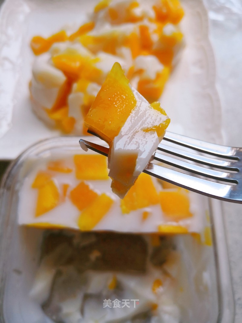 Mango Coconut Milk Jelly recipe