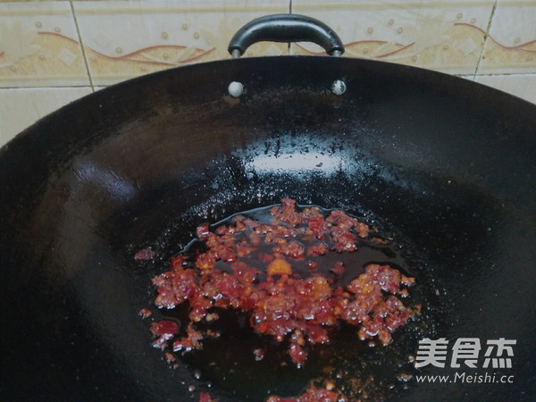 Braised Tofu with Minced Meat recipe