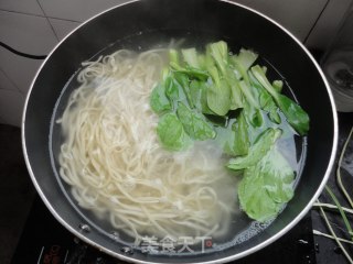 Noodles with Tomato Sauce and Meat Sauce recipe