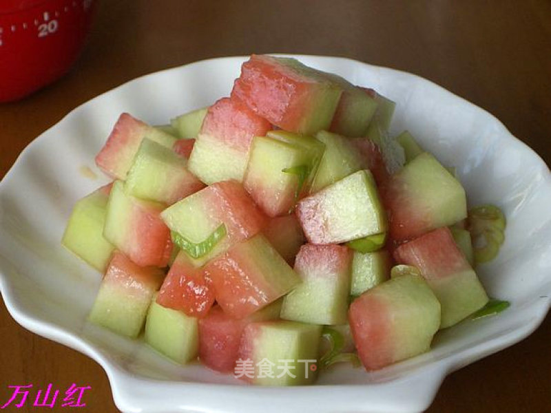 Cold Watermelon Peel recipe