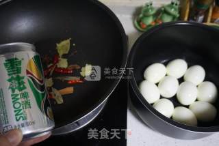 Favorite Side Dish in Winter-homemade Beer Marinated Eggs recipe