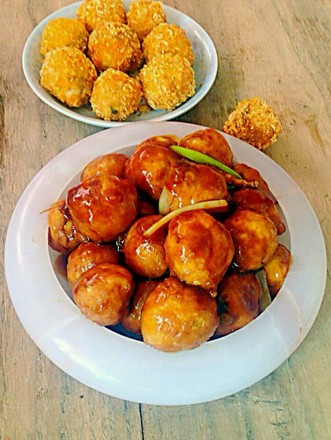 White Vegetarian Meatballs