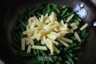 Potato Roasted Sword Beans recipe