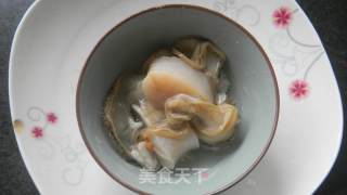 [steamed Scallops with Gold and Silver Garlic] recipe