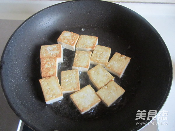 Braised Tofu with Pickled Vegetables and Minced Pork recipe