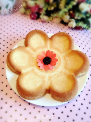 Flower Chiffon Cake recipe