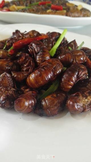 Dry Stir-fried Golden Cicada recipe