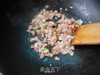 Fried Rice with Soy Sauce and Bacon recipe