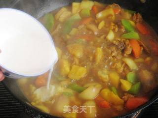 Mixed Vegetable Curry Chicken recipe