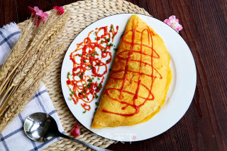 Super Simple Omelet Rice that Novices Can Make recipe