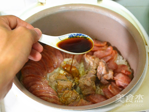 Simple But Also Good Ingredients—claypot Rice with Pork Ribs and Preserved Flavor recipe