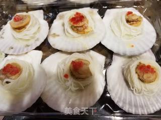 Steamed Scallops with Vermicelli recipe