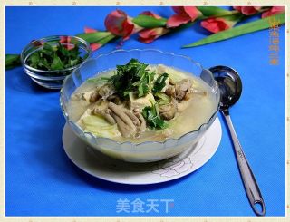 Sanquan Fish Soup Stewed Three Vegetarian recipe