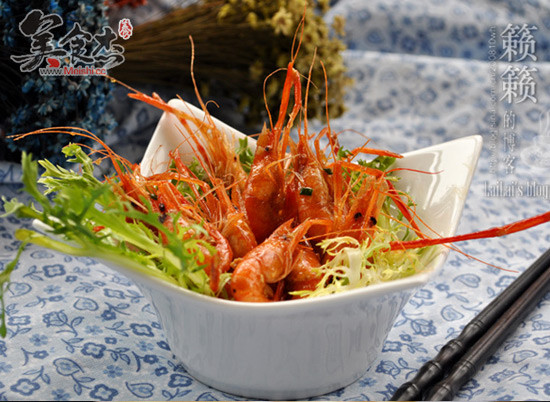 Fried River Prawns recipe