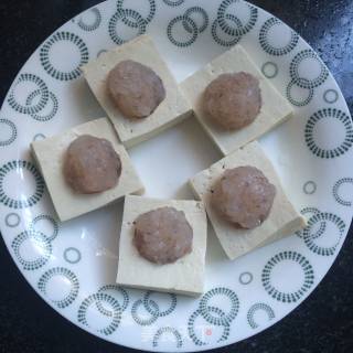 Steamed Shrimp Balls with Tofu recipe