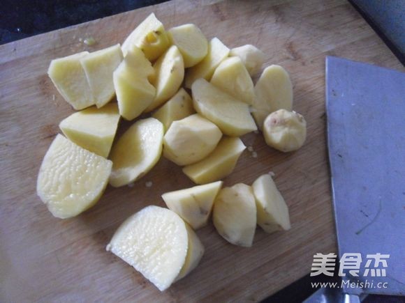 Potato Stew with Japanese Squash recipe