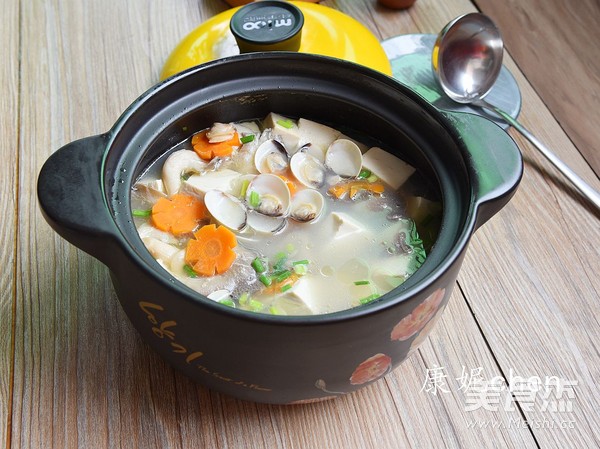 Tofu Seafood Mushroom Soup recipe