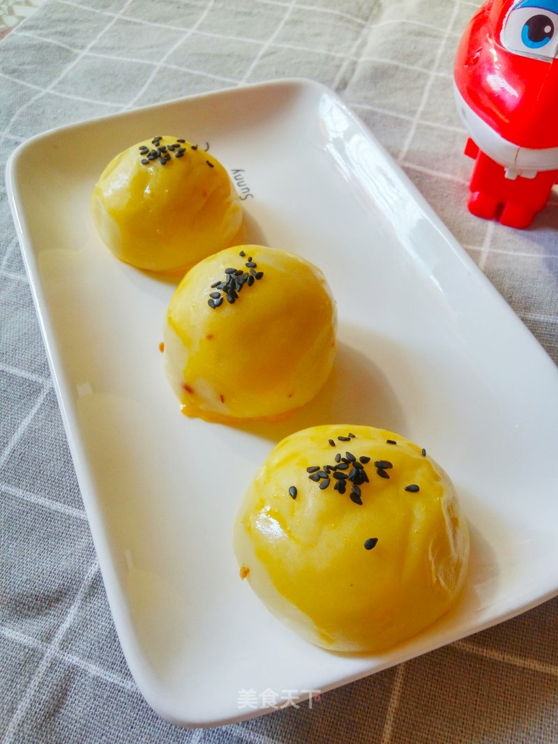 Simulation Egg Yolk Cake recipe