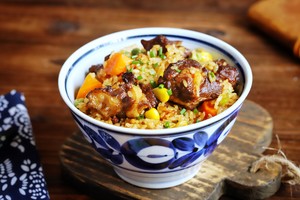 Braised Rice with Ribs in An Electric Rice Cooker that is So Delicious that You Must Learn recipe