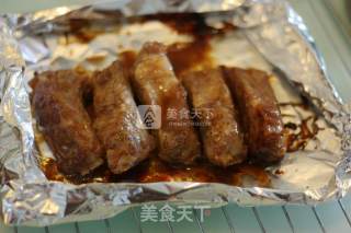 #aca烤明星大赛#roasted Pork Ribs in Honey Sauce recipe