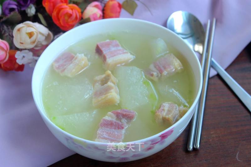 Winter Melon Bacon Soup recipe