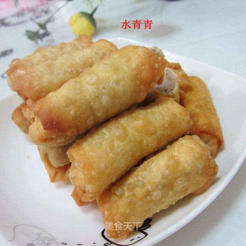 Fried Taro Crispy Roll recipe