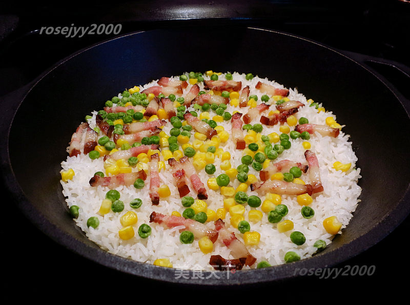 Iron Pot Bacon Rice recipe