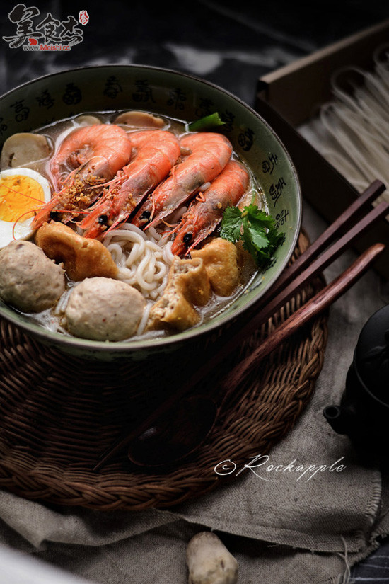 Shacha Rice Noodle Soup recipe